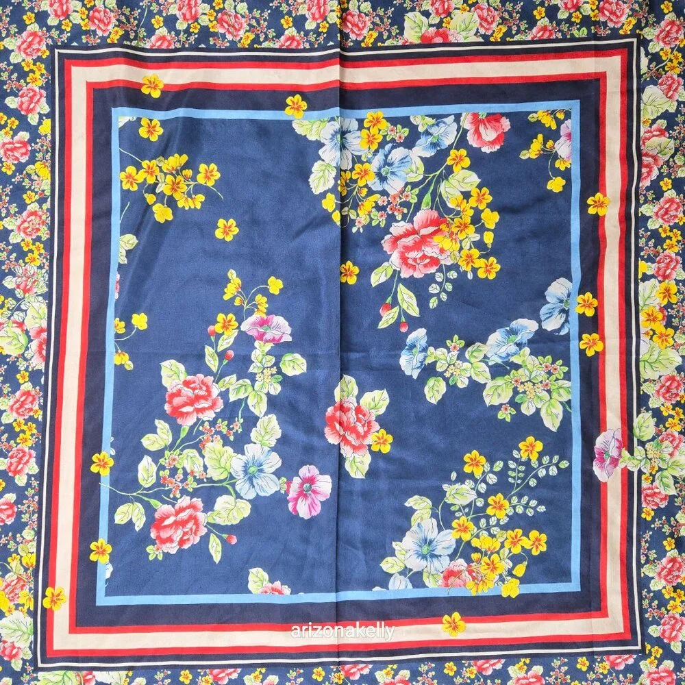 Johnny Was Silk Scarf #12
